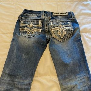 Rock revival Vein bootcut